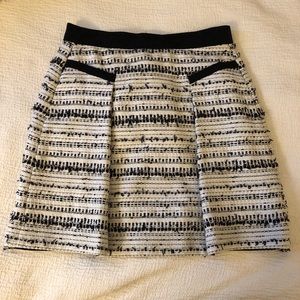 Rebecca Taylor Rafia Tweed Skirt